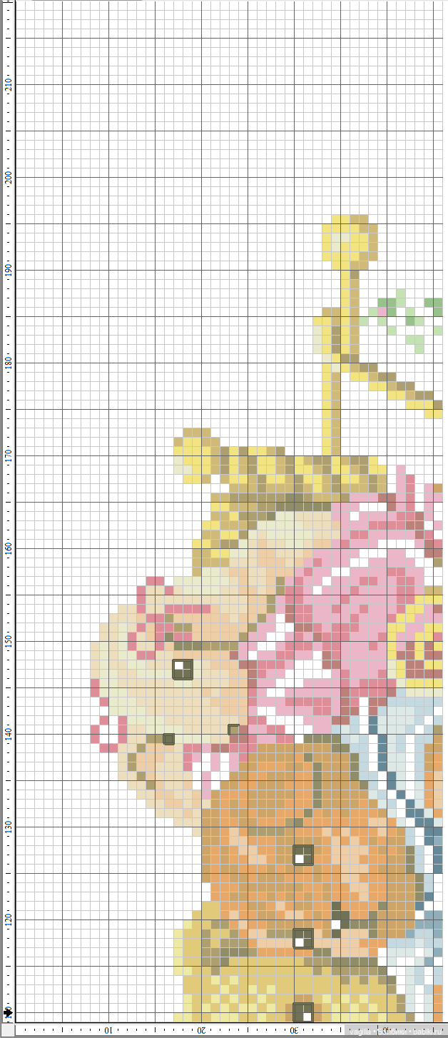 Детская вышивка крестиком