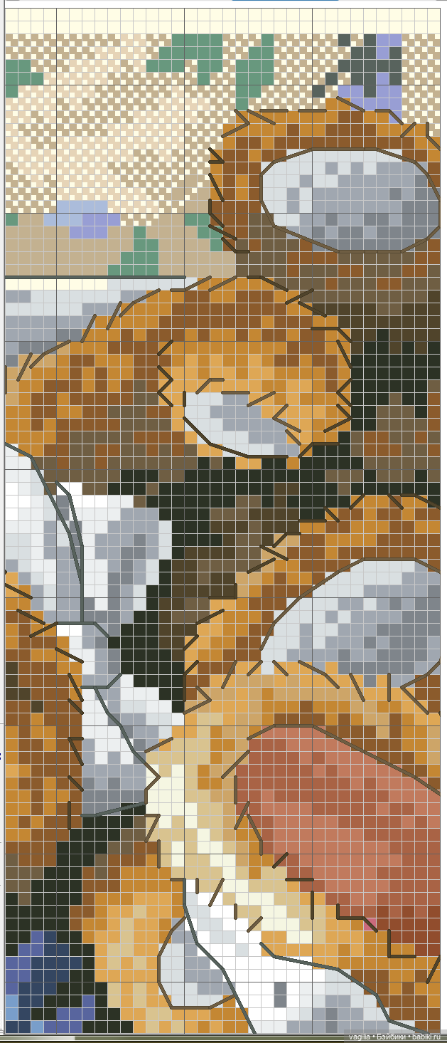 Мишка Тедди крестиком — Схемы вышивки крестом: фото узоров