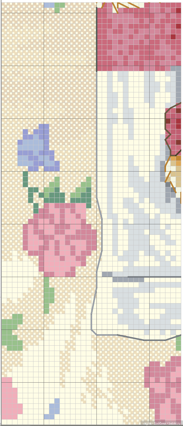 Мишка Тедди крестиком — Схемы вышивки крестом: фото узоров