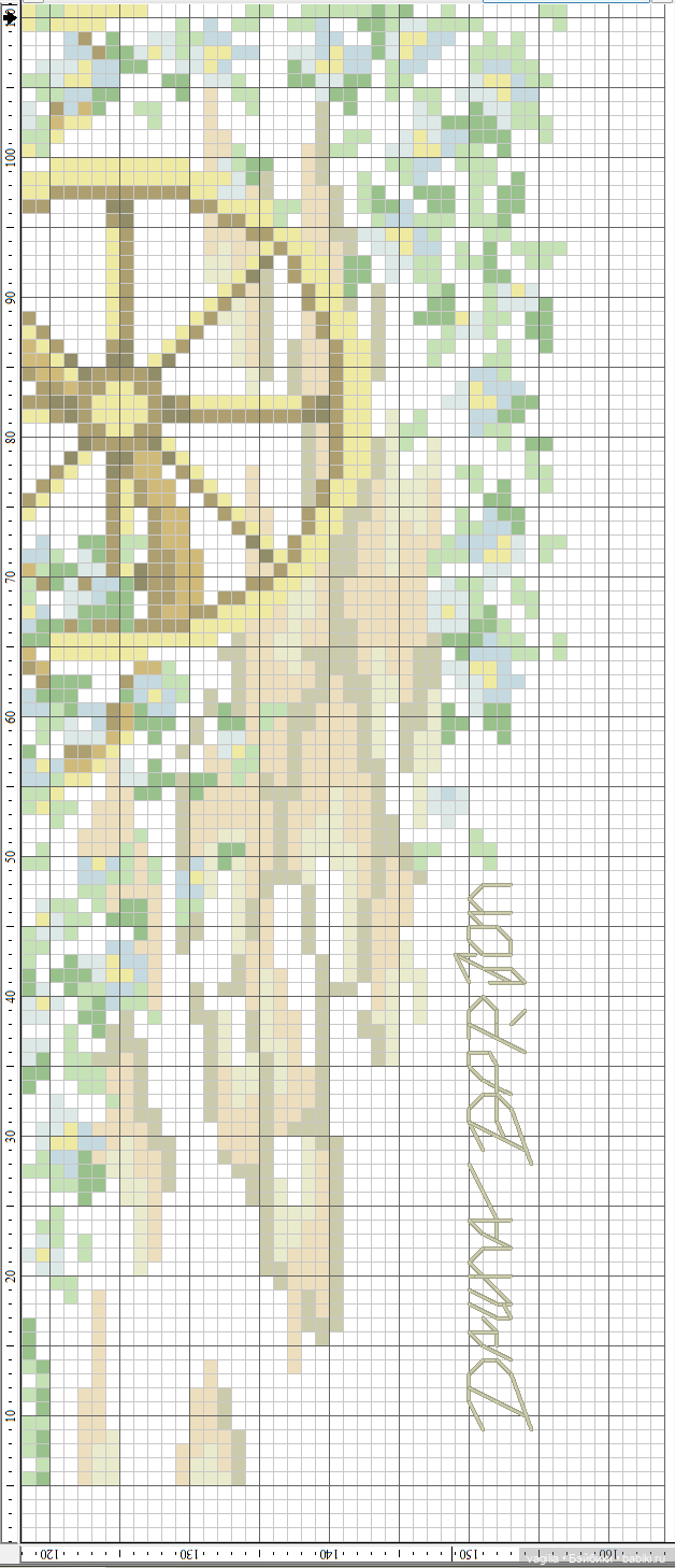 Детская вышивка крестиком