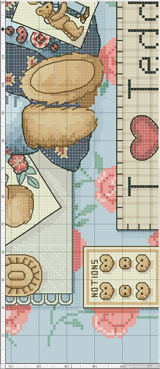 Детская вышивка крестиком