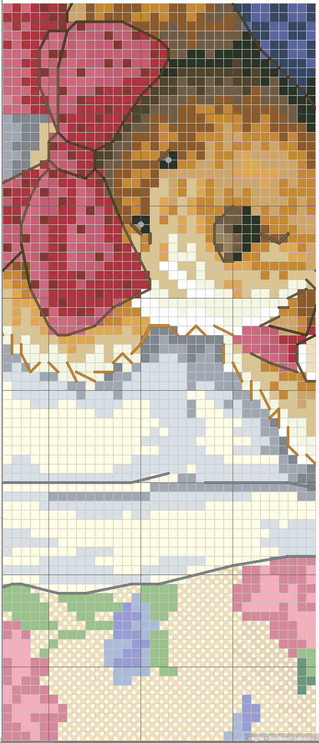 Мишка Тедди крестиком — Схемы вышивки крестом: фото узоров