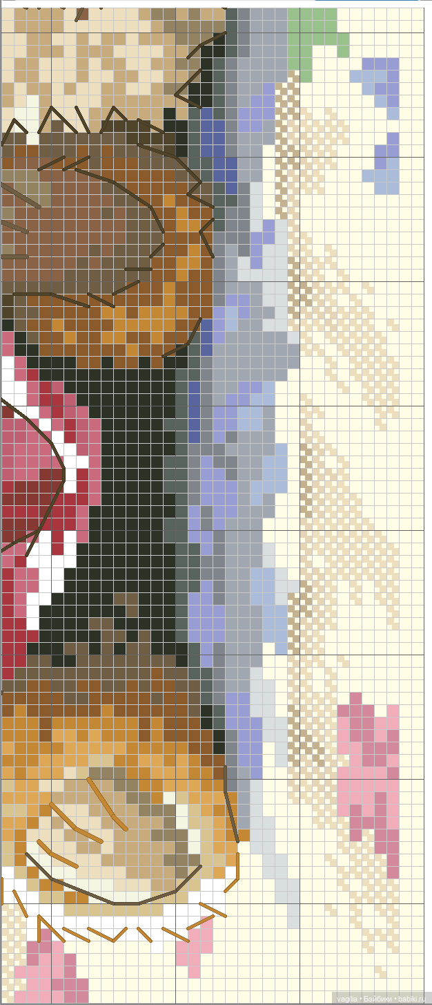 Мишка Тедди крестиком — Схемы вышивки крестом: фото узоров