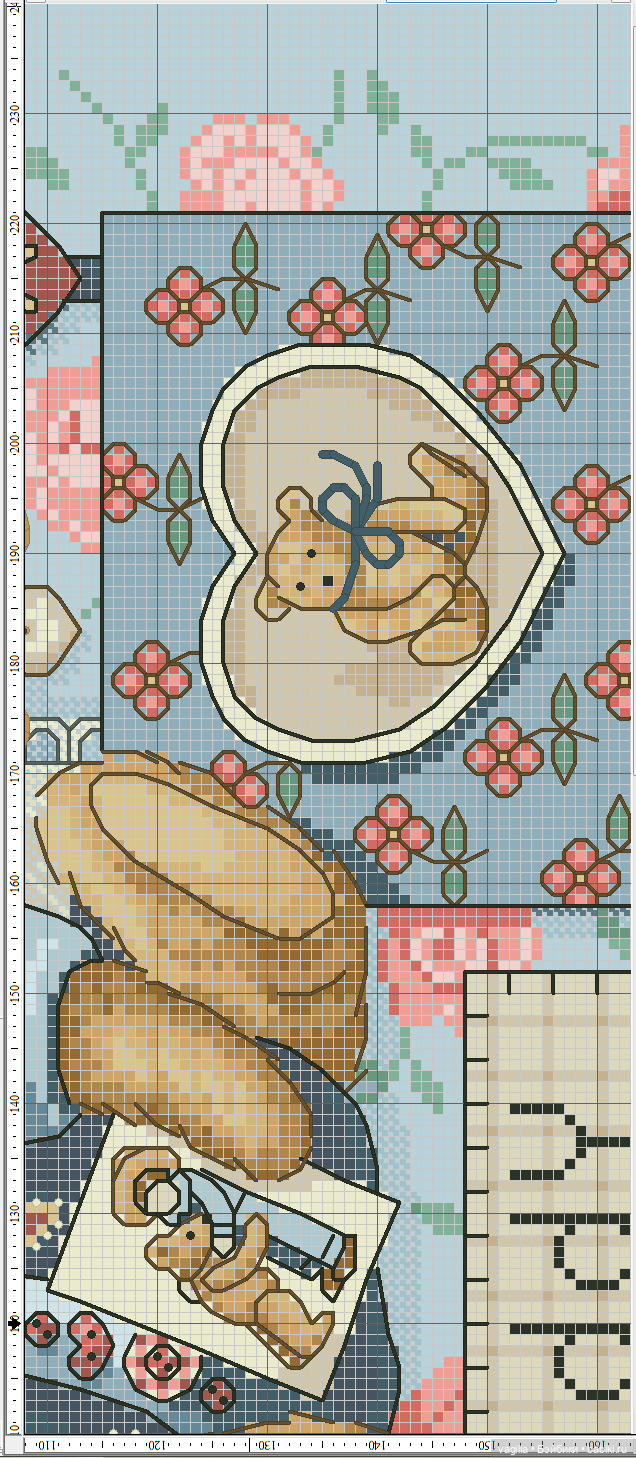 Детская вышивка крестиком