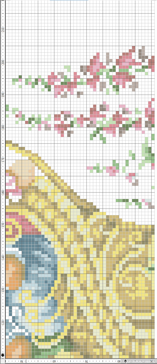 Детская вышивка крестиком