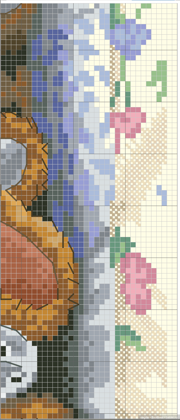 Мишка Тедди крестиком — Схемы вышивки крестом: фото узоров