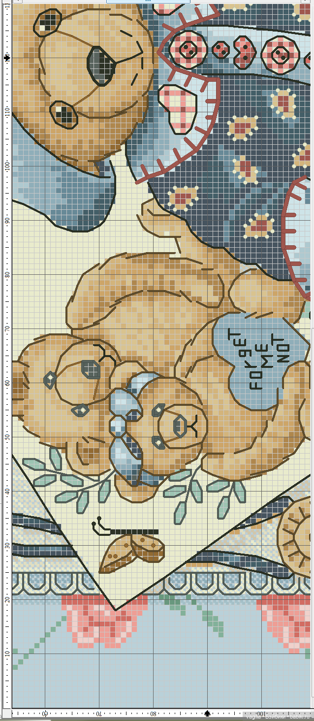 Детская вышивка крестиком