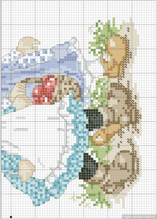 Детская вышивка крестиком (фото 7)