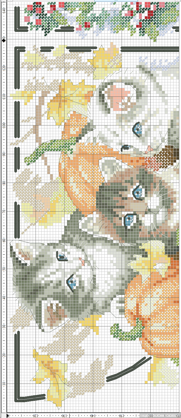Немного котиков крестиком (фото 4)