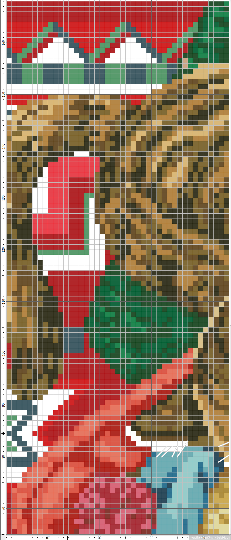 Котики крестиком — Схемы вышивки крестом: фото узоров