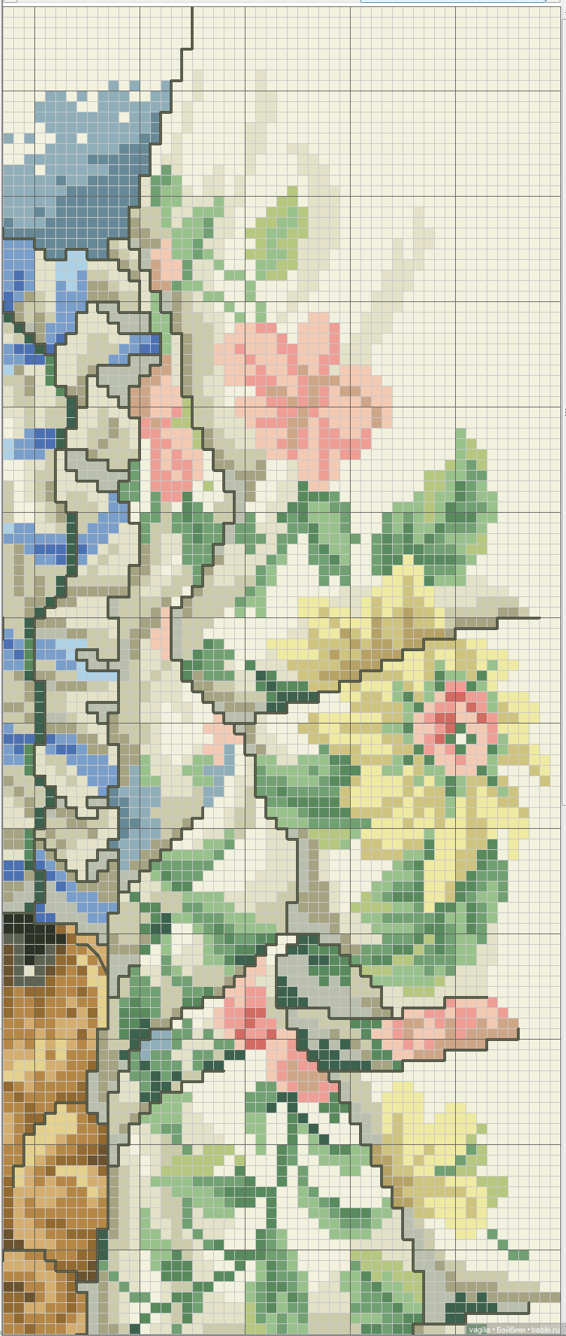 Котики крестиком — Схемы вышивки крестом: фото узоров (фото 7)