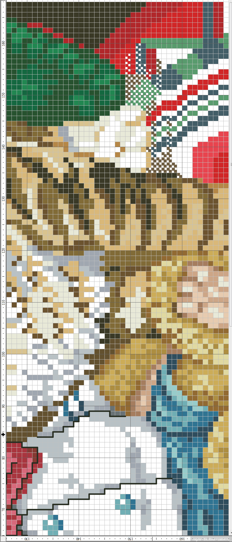 Котики крестиком — Схемы вышивки крестом: фото узоров