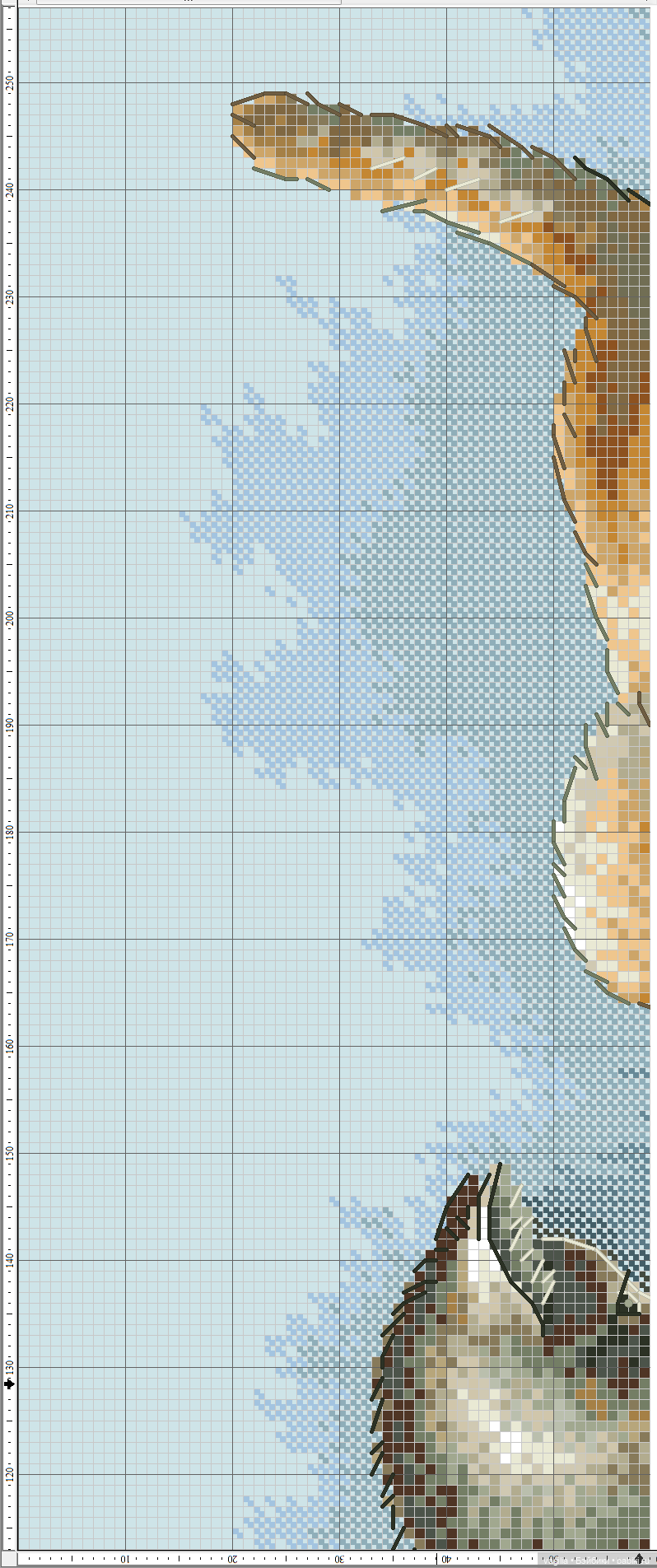 Котики крестиком — Схемы вышивки крестом: фото узоров