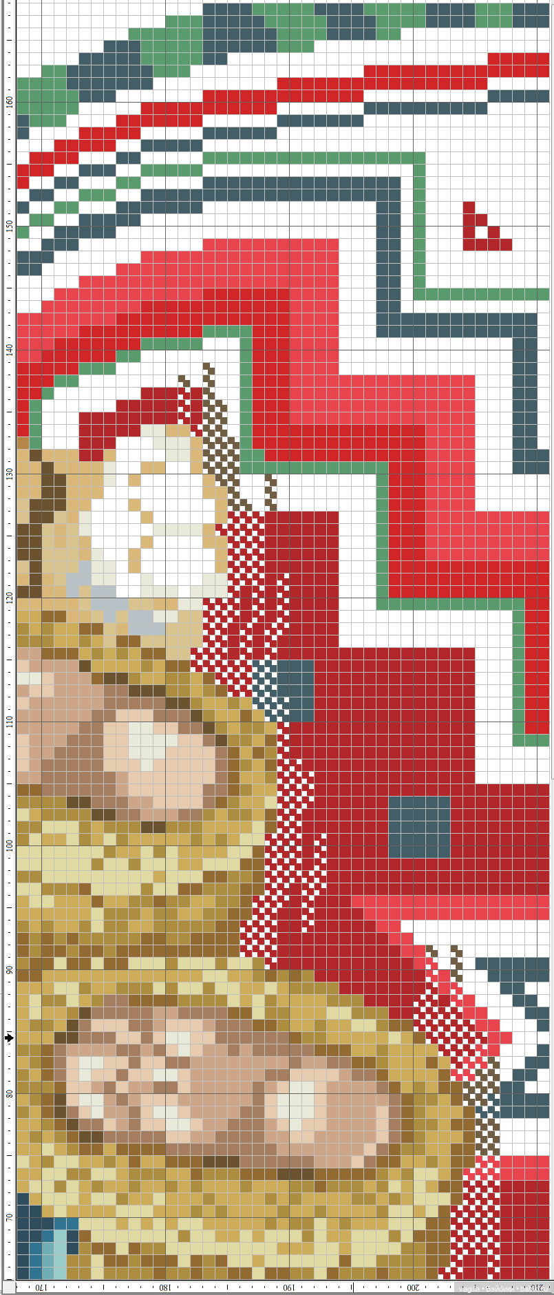 Котики крестиком — Схемы вышивки крестом: фото узоров