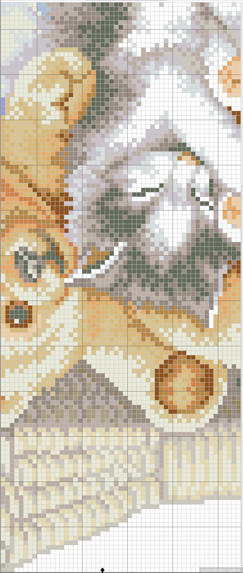 Котики крестиком — Схемы вышивки крестом: фото узоров