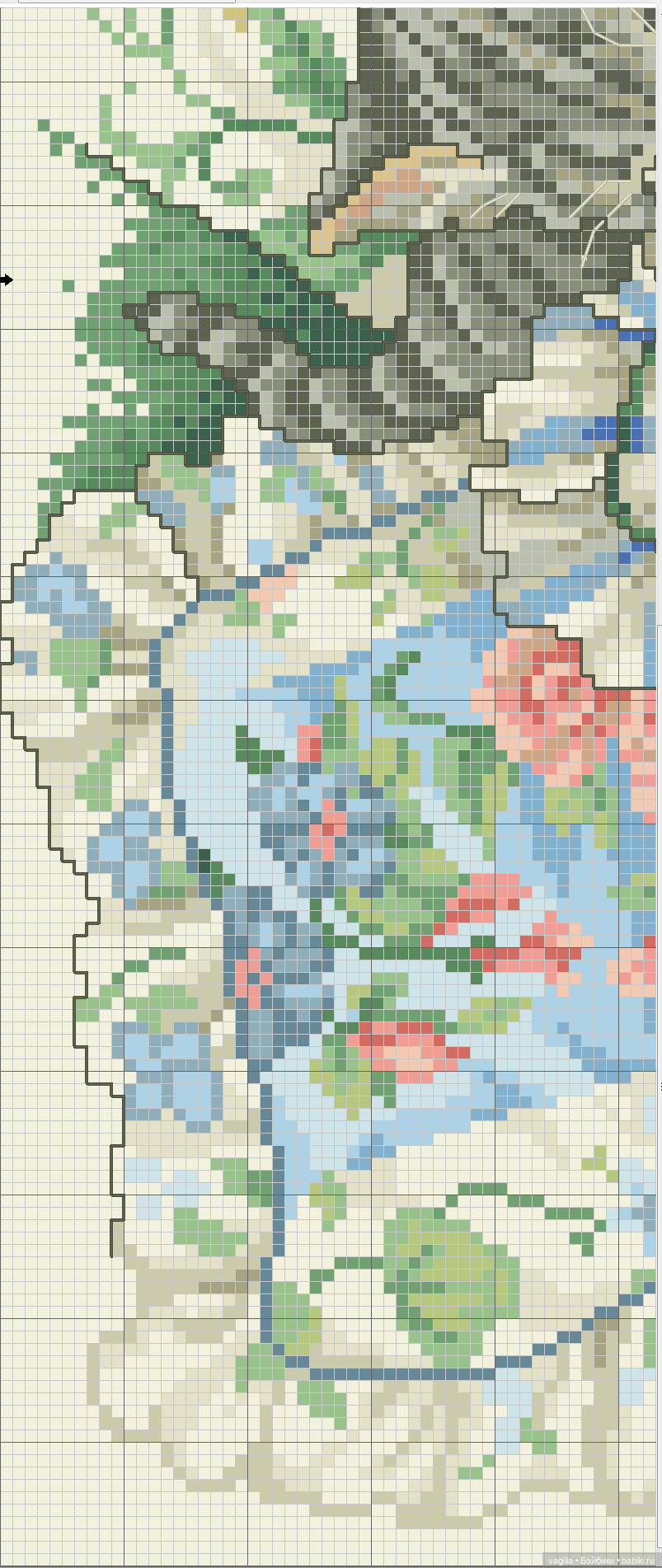 Котики крестиком — Схемы вышивки крестом: фото узоров (фото 2)