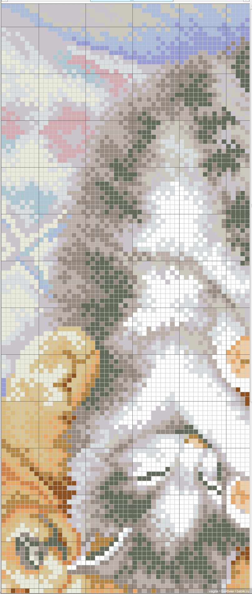 Котики крестиком — Схемы вышивки крестом: фото узоров