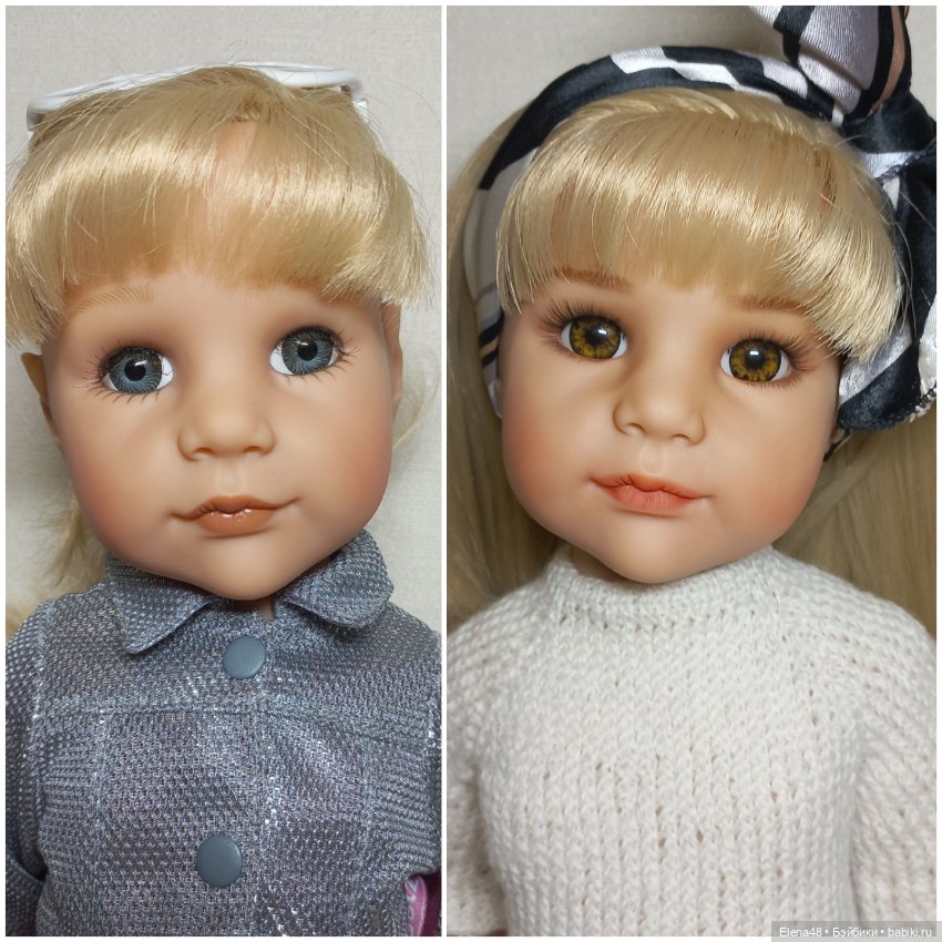 Ханночка — ООАК и кастом кукол Gotz (Готц): перерисовка (фото 6)