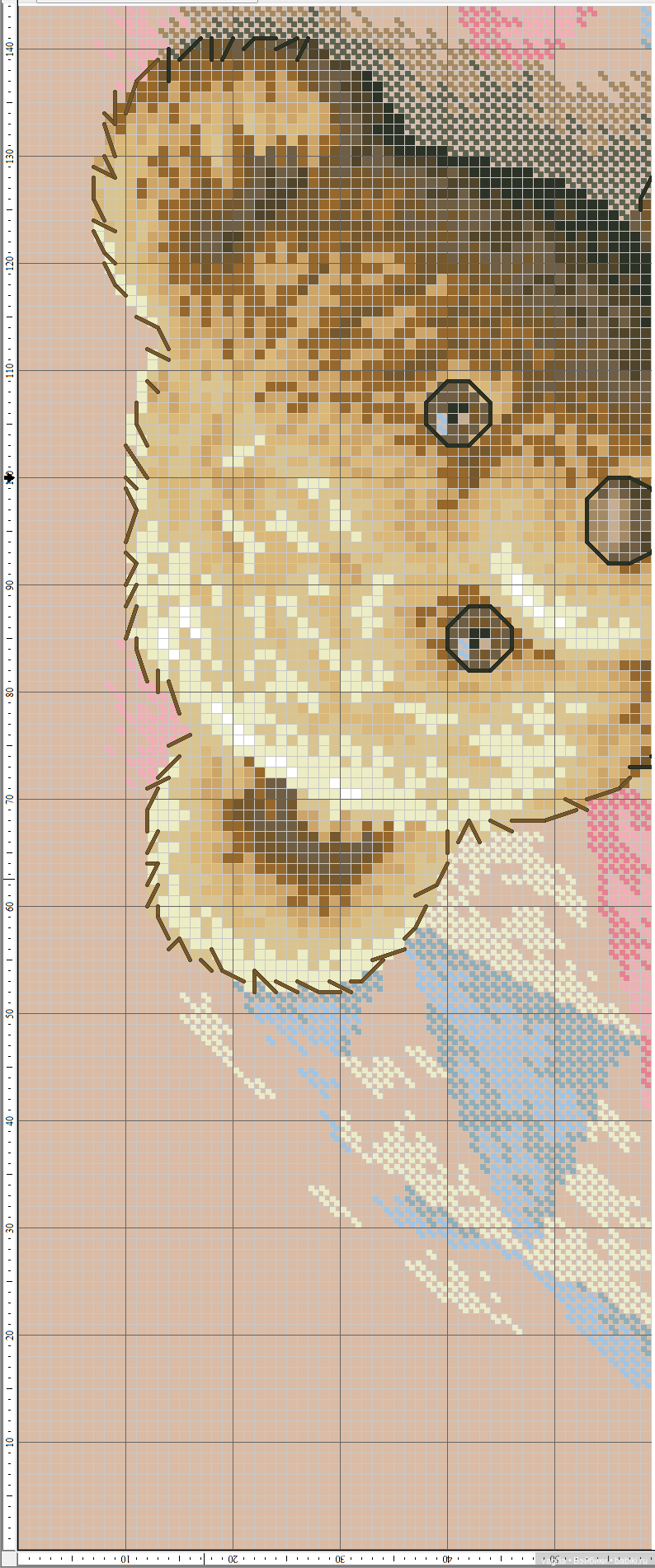 Котики крестиком — Схемы вышивки крестом: фото узоров