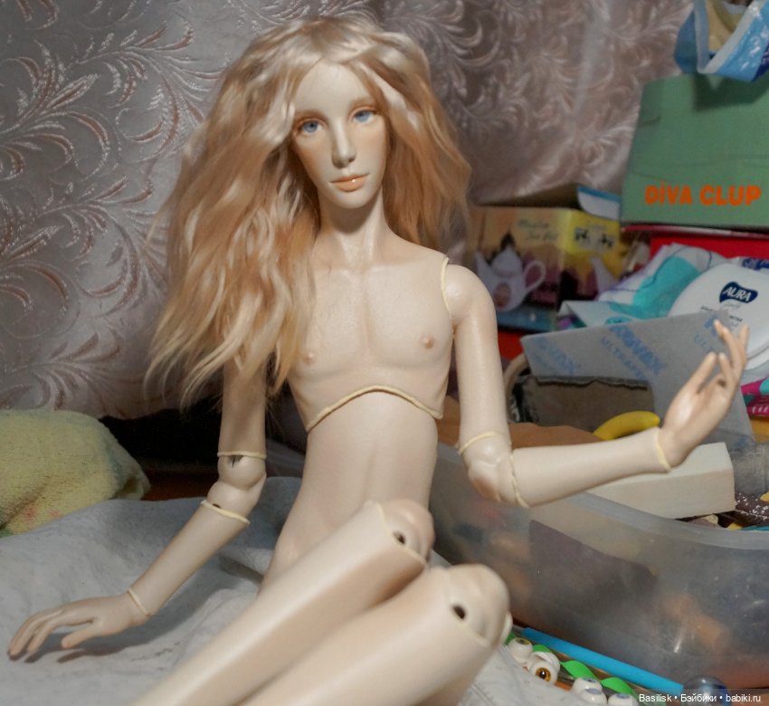 Вторая отминка — Авторские шарнирные куклы своими руками: лепка (фото 4)