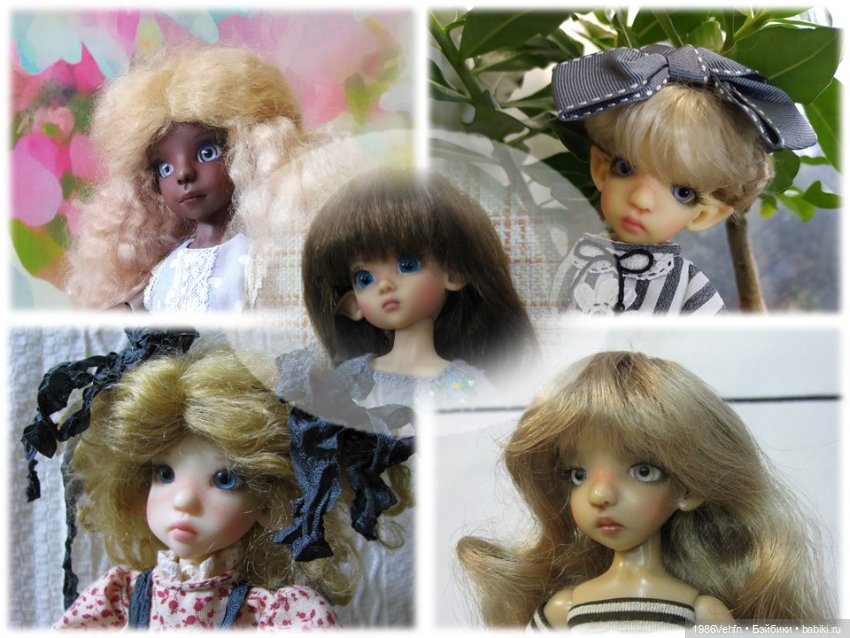 Малыши от Kaye Wiggs, которые живут у меня