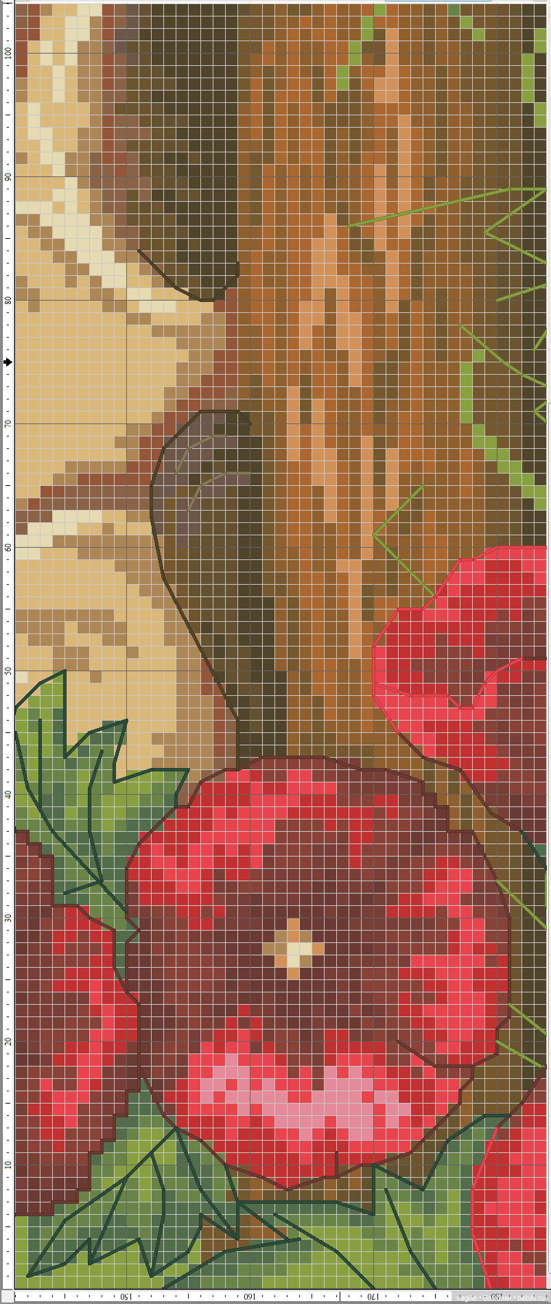 Котики 2 крестиком — Схемы вышивки крестом: фото узоров