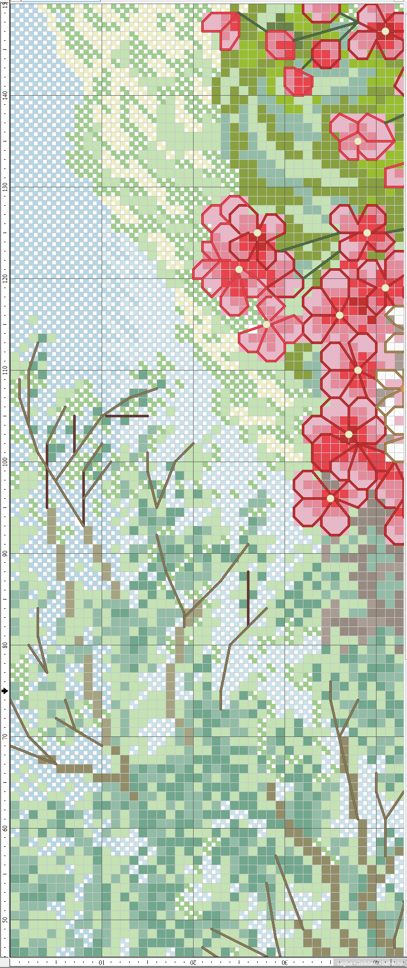 Котики 2 крестиком — Схемы вышивки крестом: фото узоров