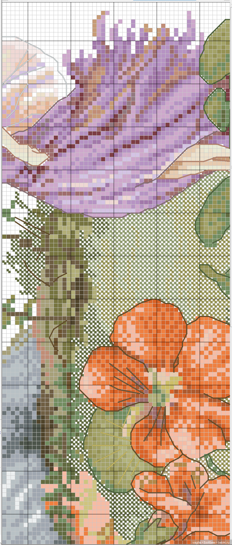 Котики 2 крестиком — Схемы вышивки крестом: фото узоров