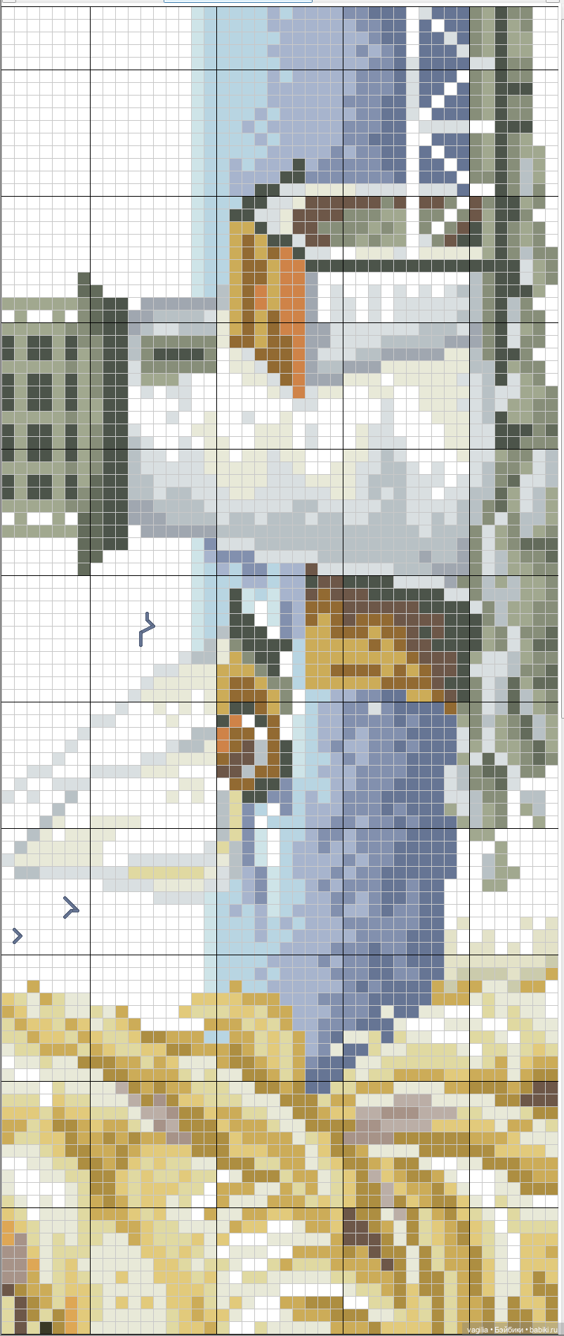 Котики 3 крестиком — Схемы вышивки крестом: фото узоров