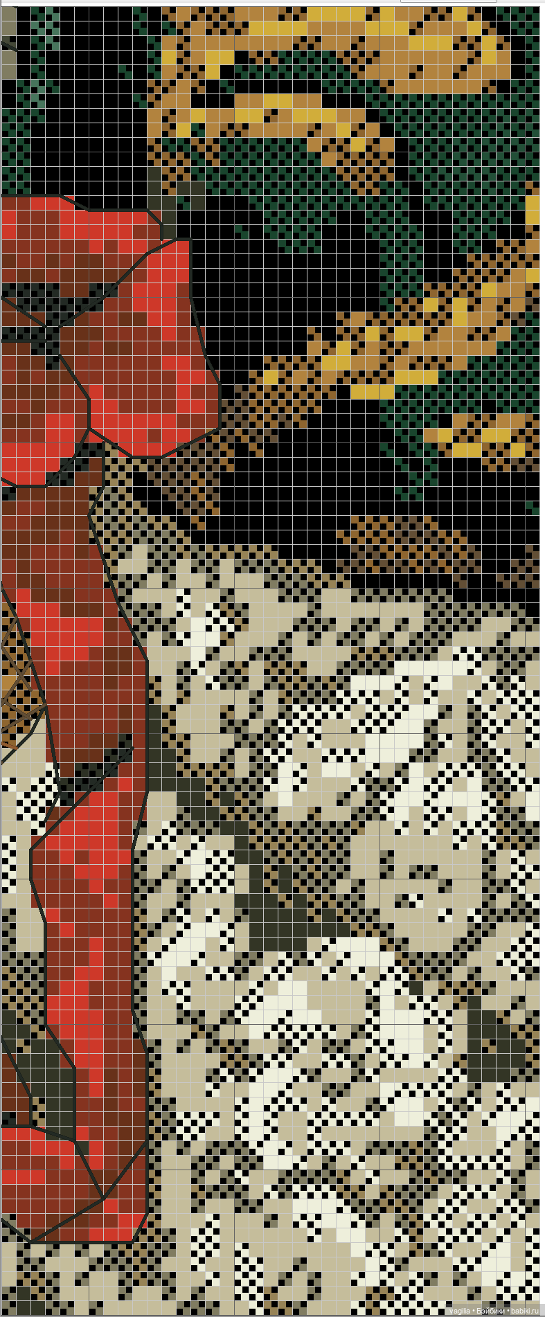 Котики 3 крестиком — Схемы вышивки крестом: фото узоров