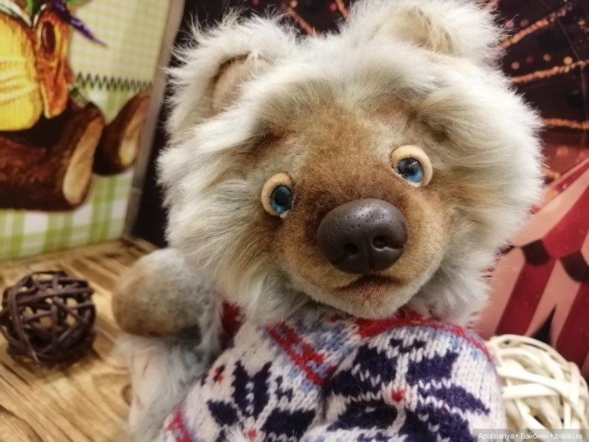 Марли и 1 декабря — Авторские мишки Тедди и друзья: фото (фото 10)
