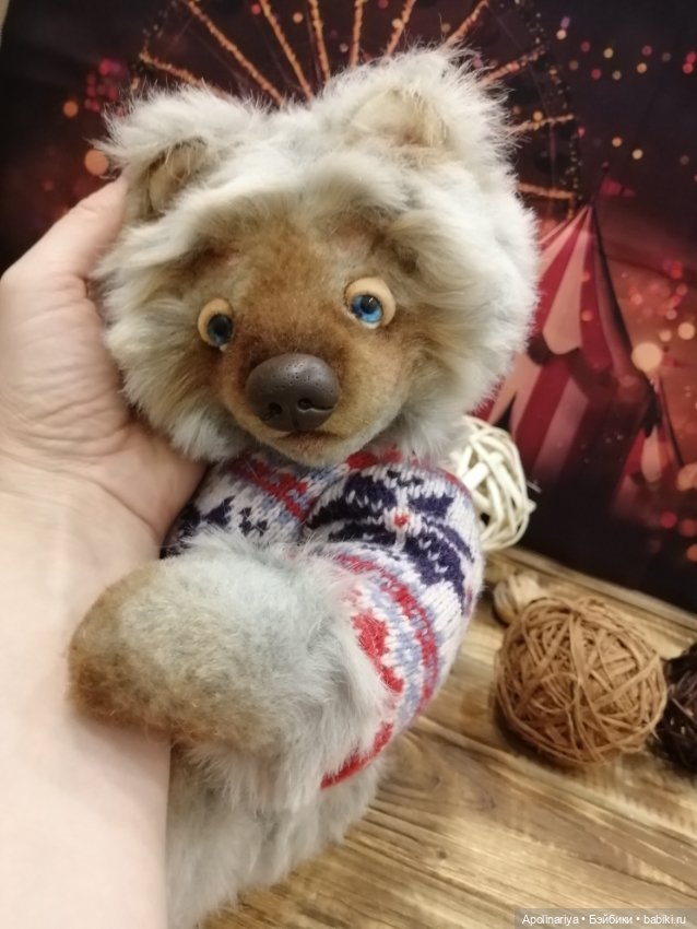 Марли и 1 декабря — Авторские мишки Тедди и друзья: фото (фото 7)
