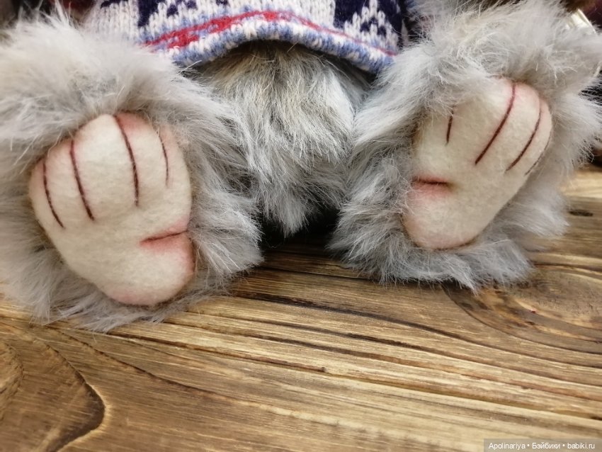 Марли и 1 декабря — Авторские мишки Тедди и друзья: фото (фото 6)