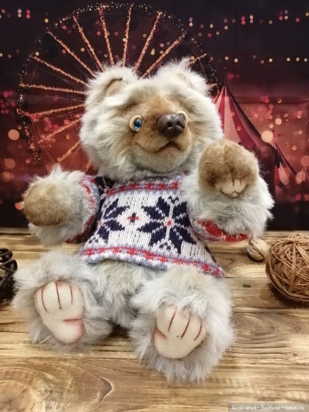 Марли и 1 декабря — Авторские мишки Тедди и друзья: фото