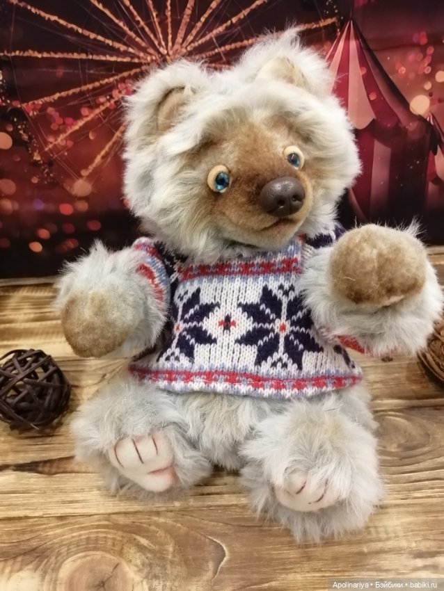 Марли и 1 декабря — Авторские мишки Тедди и друзья: фото