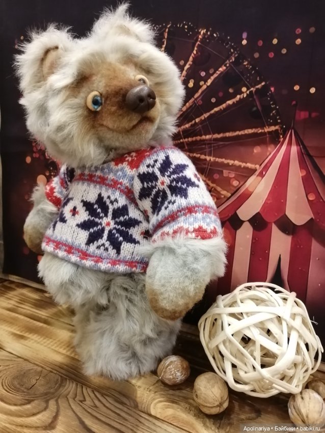 Марли и 1 декабря — Авторские мишки Тедди и друзья: фото