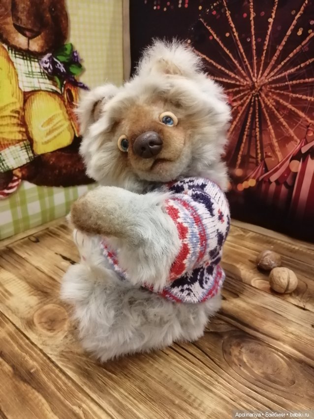 Марли и 1 декабря — Авторские мишки Тедди и друзья: фото (фото 5)