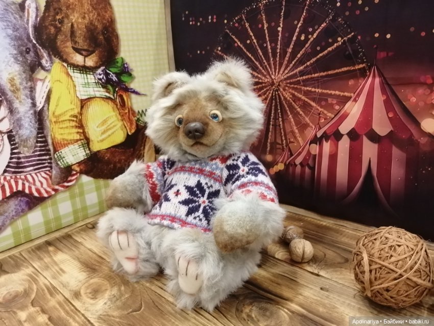 Марли и 1 декабря — Авторские мишки Тедди и друзья: фото (фото 2)