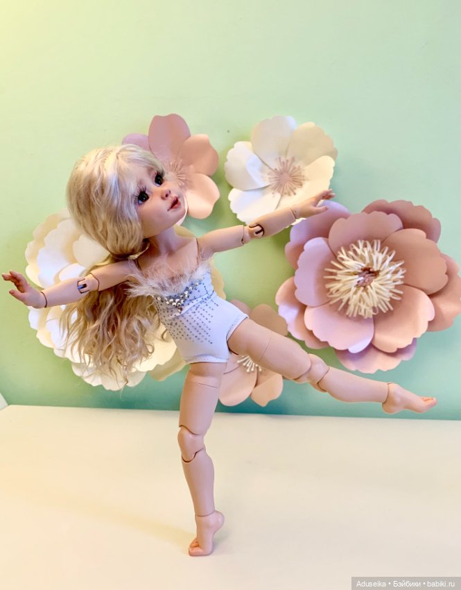 Гимнастический этюд с новейшими усовершенствованиями авторской девочки от A.T.Dolls Татьяна Бачурина