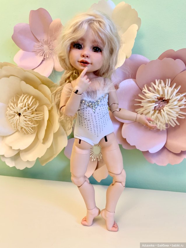 Гимнастический этюд с новейшими усовершенствованиями авторской девочки от A.T.Dolls Татьяна Бачурина (фото 5)