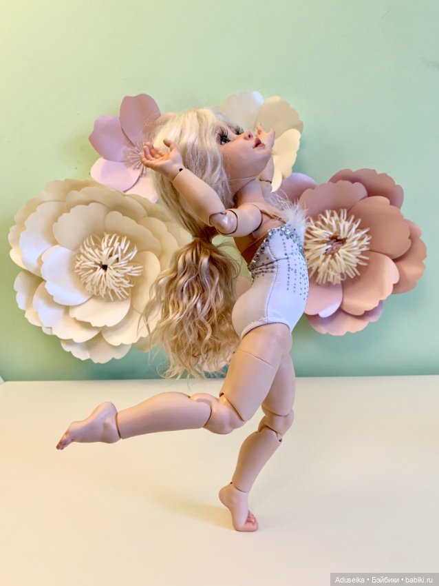 Гимнастический этюд с новейшими усовершенствованиями авторской девочки от A.T.Dolls Татьяна Бачурина (фото 7)