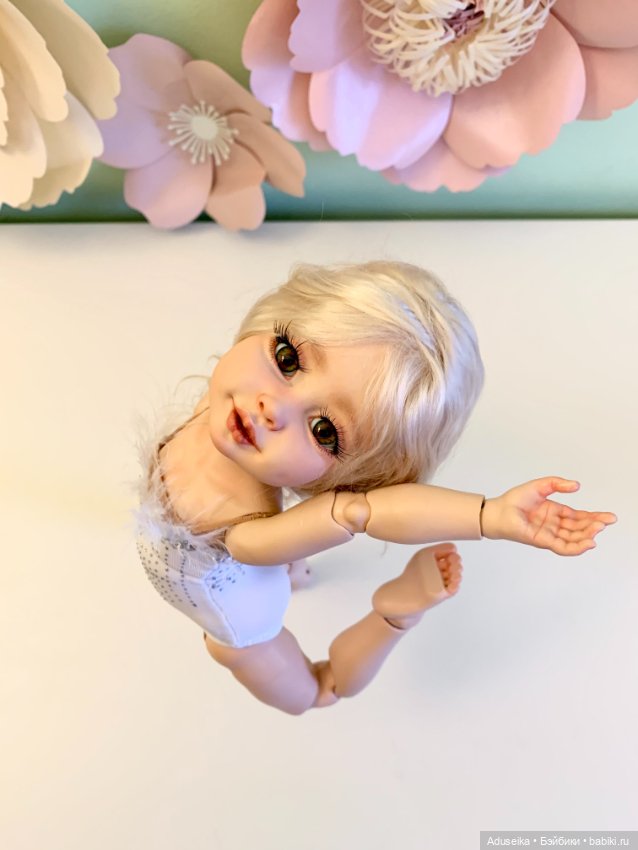 Гимнастический этюд с новейшими усовершенствованиями авторской девочки от A.T.Dolls Татьяна Бачурина