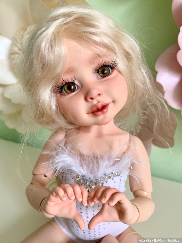 Гимнастический этюд с новейшими усовершенствованиями авторской девочки от A.T.Dolls Татьяна Бачурина (фото 2)