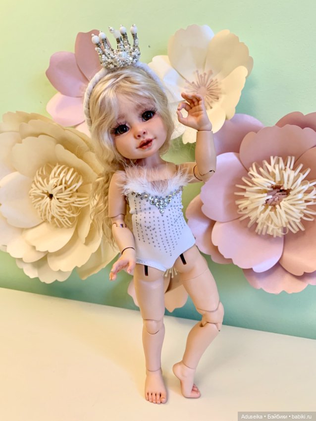 Гимнастический этюд с новейшими усовершенствованиями авторской девочки от A.T.Dolls Татьяна Бачурина (фото 10)