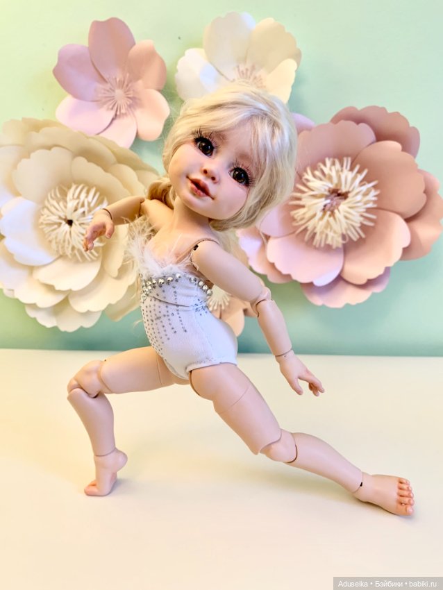 Гимнастический этюд с новейшими усовершенствованиями авторской девочки от A.T.Dolls Татьяна Бачурина