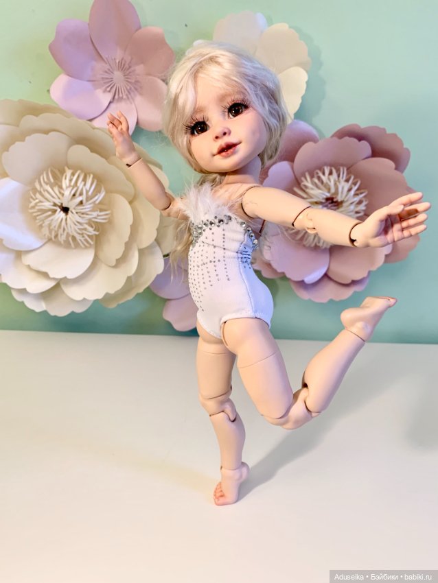 Гимнастический этюд с новейшими усовершенствованиями авторской девочки от A.T.Dolls Татьяна Бачурина