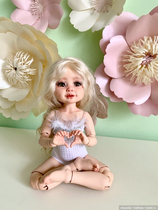 Гимнастический этюд с новейшими усовершенствованиями авторской девочки от A.T.Dolls Татьяна Бачурина (фото 3)