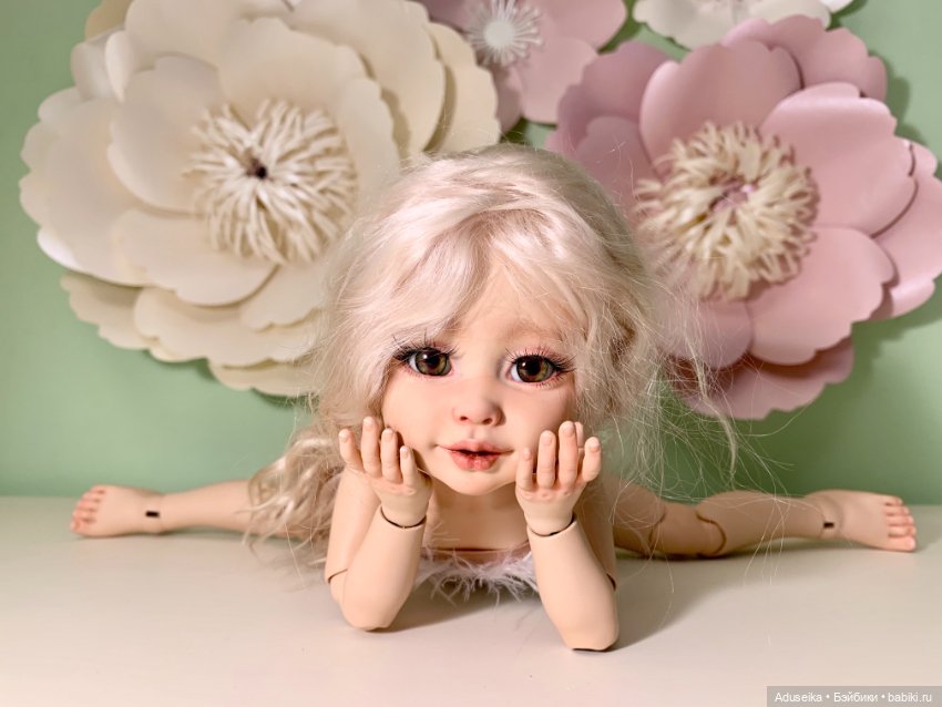 Гимнастический этюд с новейшими усовершенствованиями авторской девочки от A.T.Dolls Татьяна Бачурина