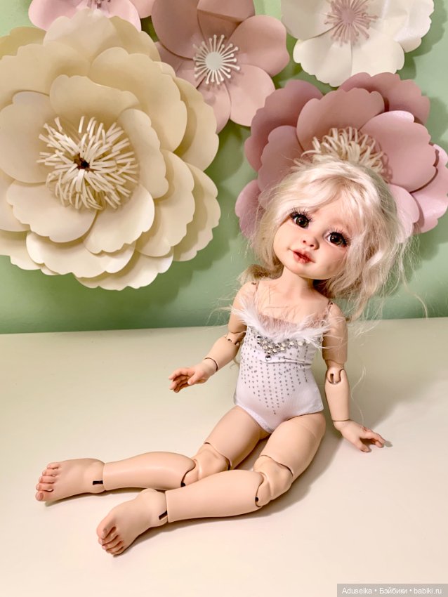 Гимнастический этюд с новейшими усовершенствованиями авторской девочки от A.T.Dolls Татьяна Бачурина