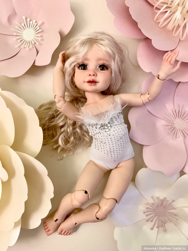 Гимнастический этюд с новейшими усовершенствованиями авторской девочки от A.T.Dolls Татьяна Бачурина